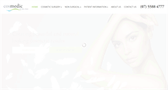 Desktop Screenshot of cosmedic.com.au