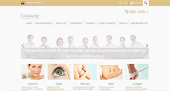 Desktop Screenshot of cosmedic.nl